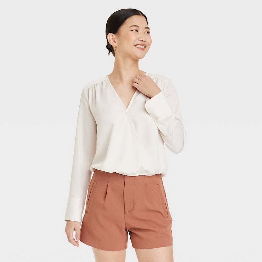 NWT Cream Blouse